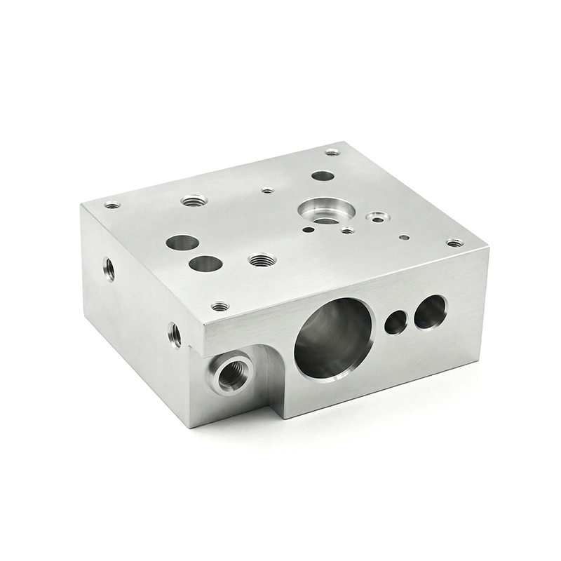 能源行业 CNC 加工铝液压块 - CNC加工零件 | 精密机械加工产品
